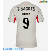 Camisa de time de futebol Benfica Franjo Ivanovic #9 Replicas 2º Equipamento 2025-26 Manga Curta